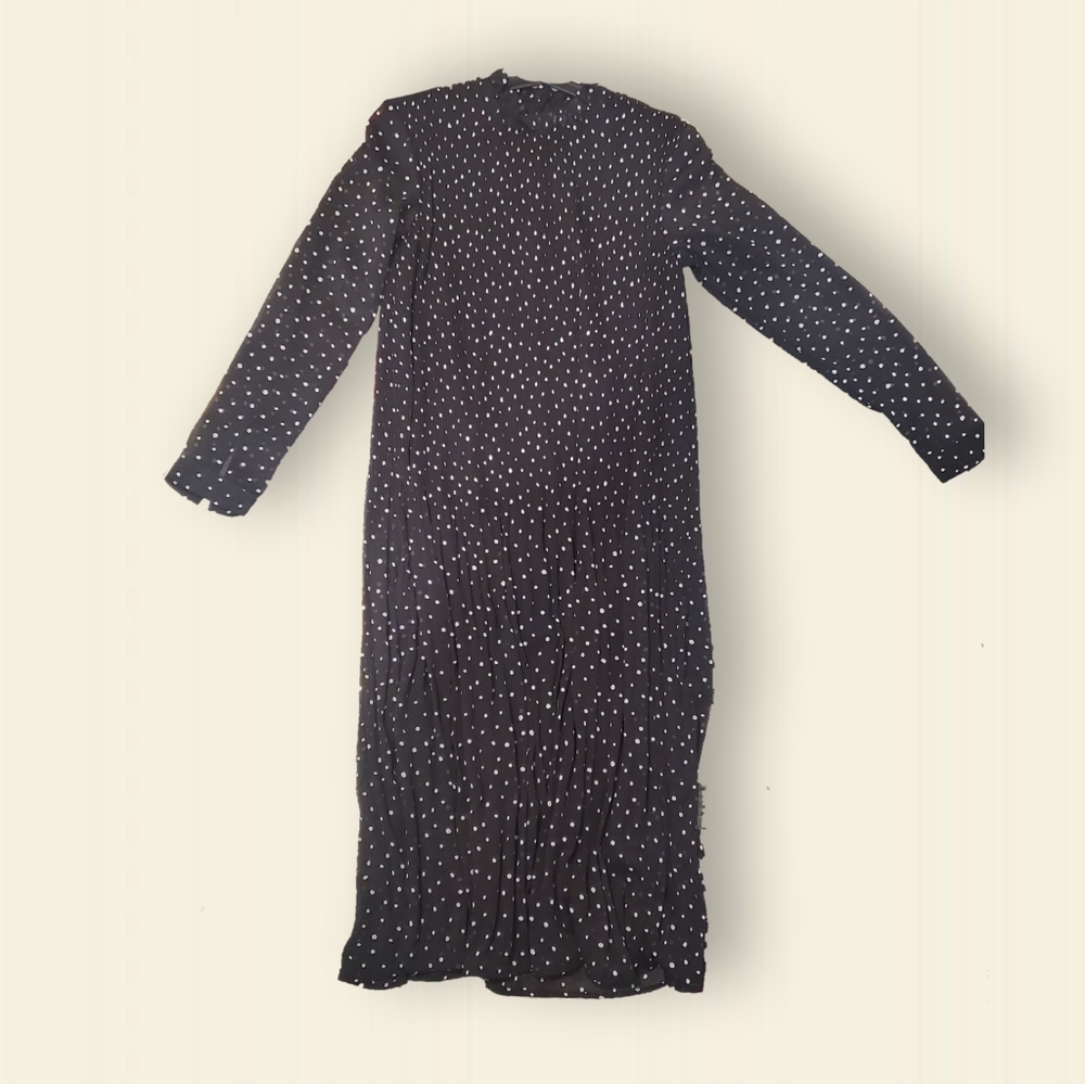 Black Polka Dot Dress